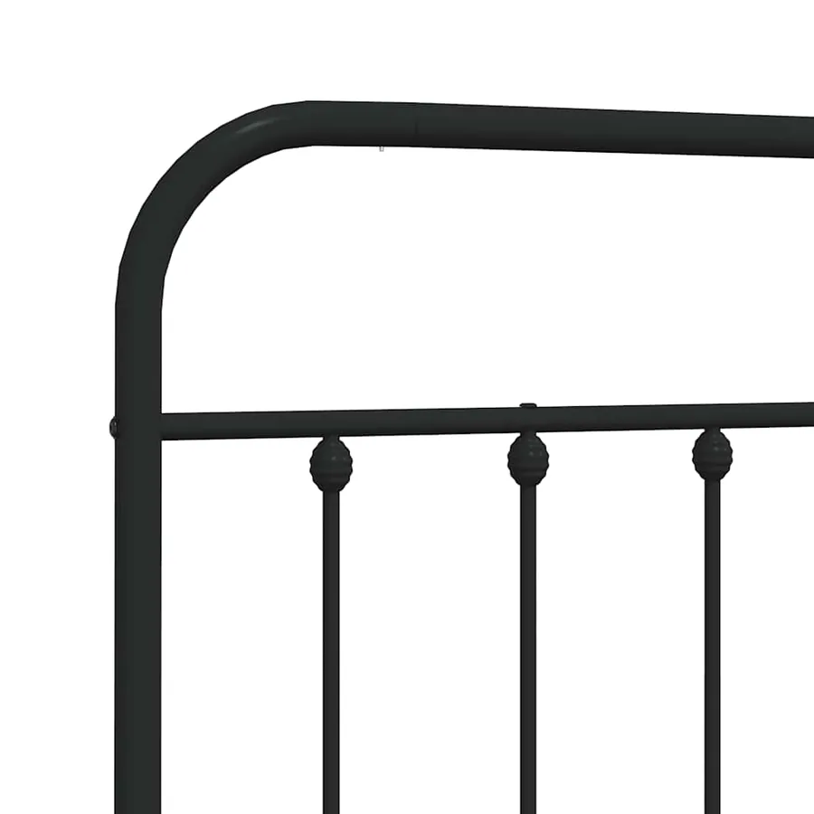 Tête de lit de remplacement métal noir 160 cm - 6