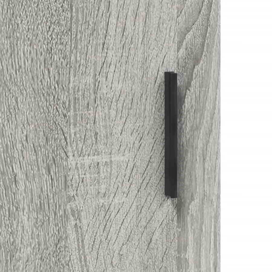 Buffet haut Sonoma gris 34,5x34x180 cm Bois d'ingénierie - 10