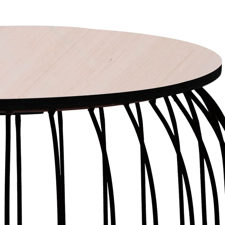 Tables basses 3 pcs Noir - 9