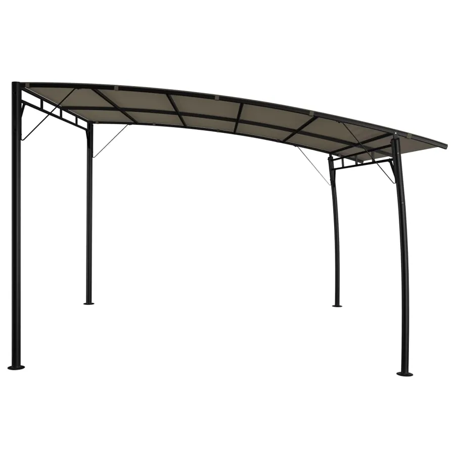 Auvents parasols 3 x 3 x 2,55 m Taupe - 3