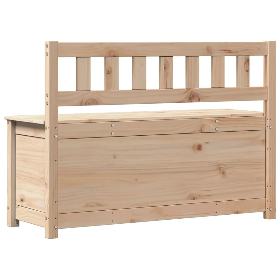 Banc 110x41x76,5 cm Bois de pin massif - 7