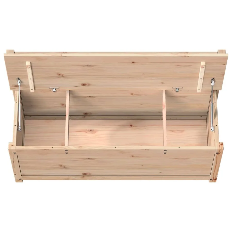 Banc 110x41x76,5 cm Bois de pin massif - 8