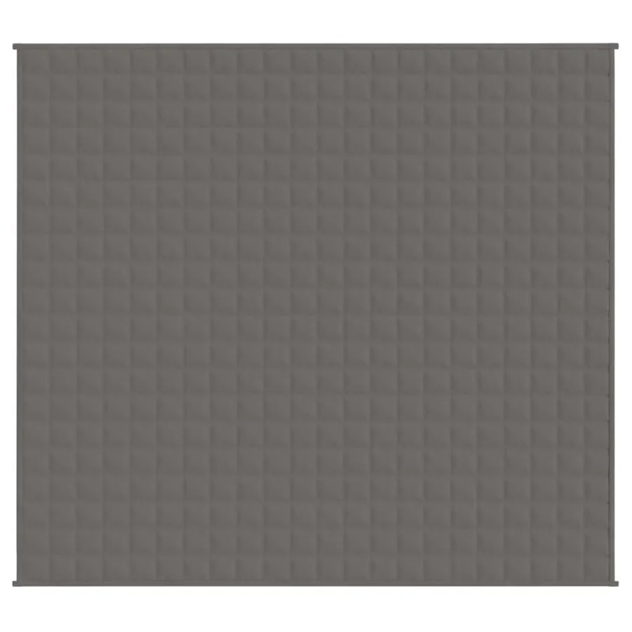 Couverture lestée Gris 200x230 cm 13 kg Tissu - 3