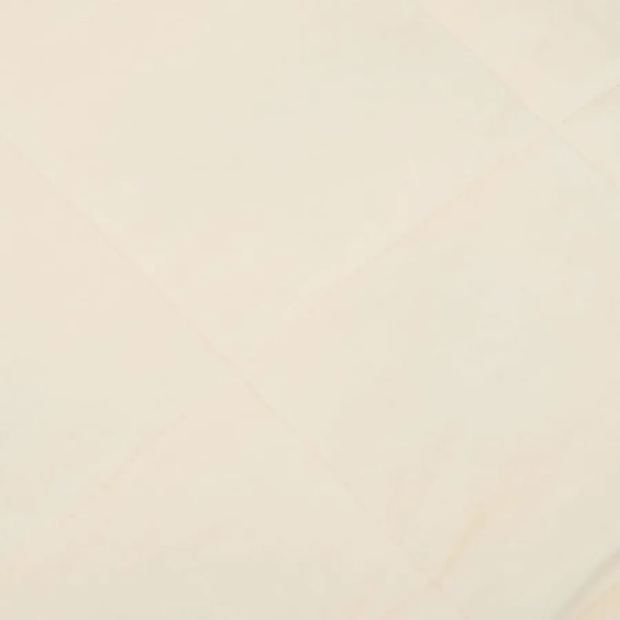 Couverture lestée Crème clair 200x220 cm 9 kg Tissu - 4