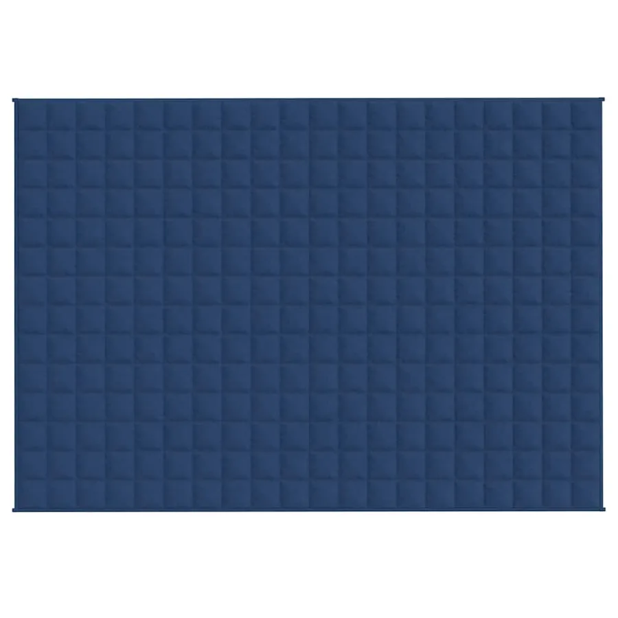 Couverture lestée Bleu 138x200 cm 10 kg Tissu - 3
