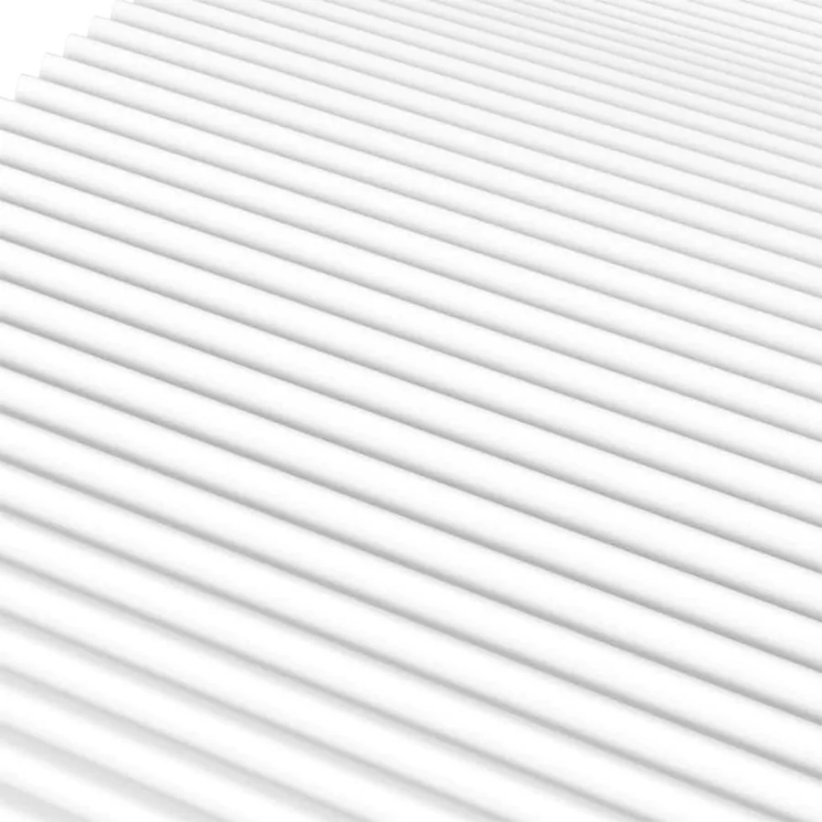 Matelas en mousse blanc 180x200 cm dureté H2 H3 - 6
