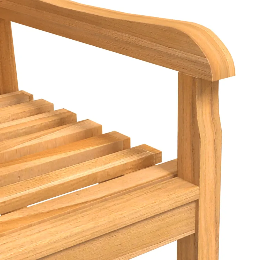 Chaises de jardin lot de 4 58x59x88 cm bois de teck solide - 7