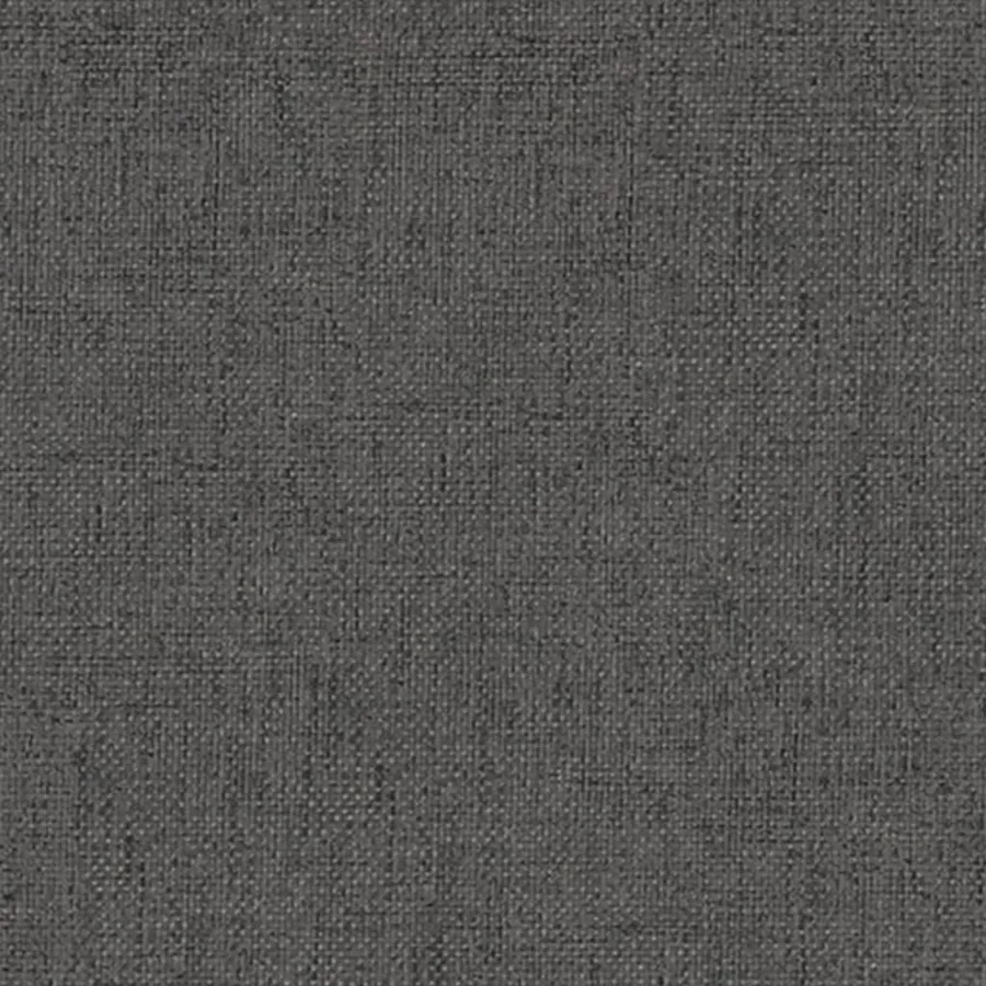 Chaise à bascule avec repose-pied Gris foncé Tissu - 7