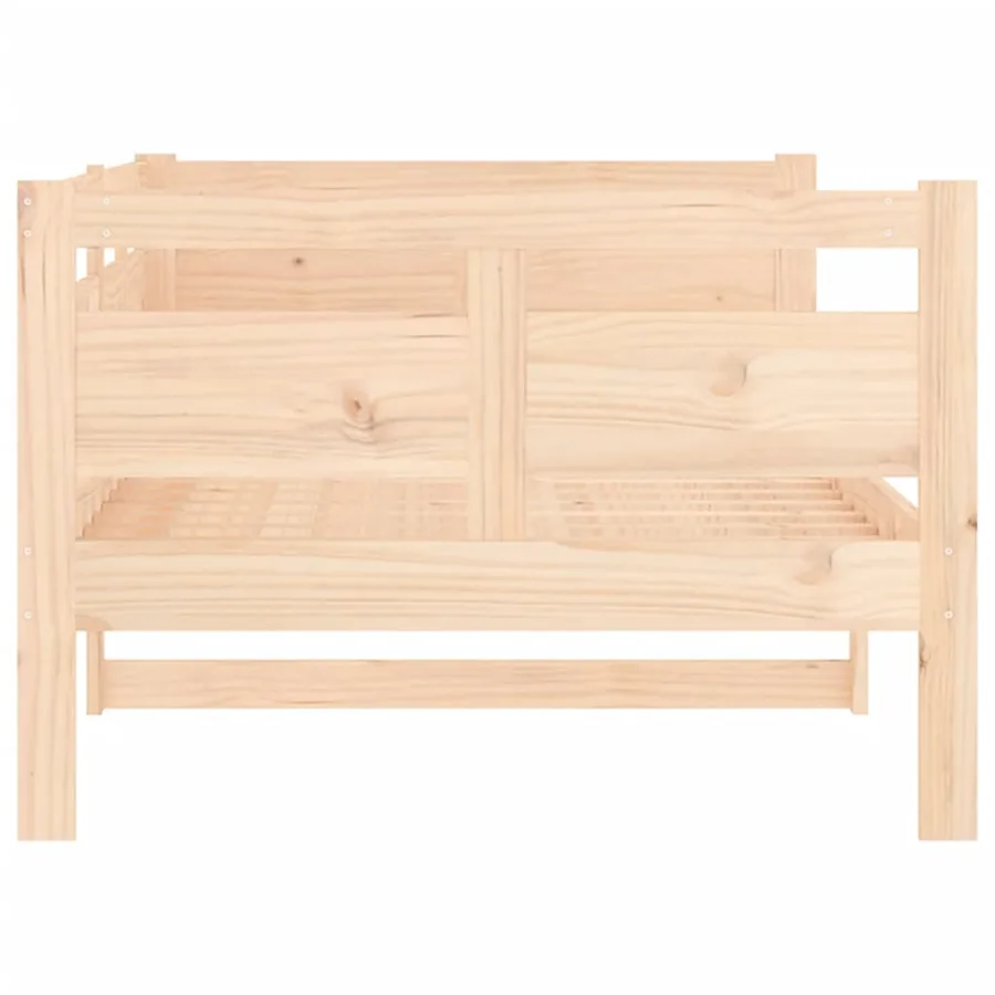 Lit de jour sans matelas bois de pin massif 90x190 cm - 6