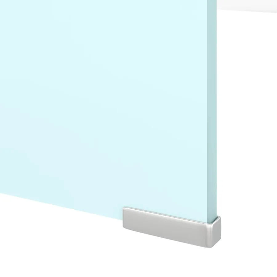 Meuble TV/Support pour moniteur 120x30x13 cm verre vert - 5