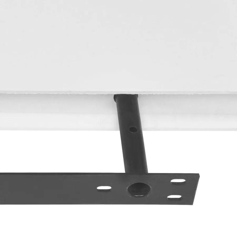 Étagères murales 4 pcs Blanc 120 cm - 4