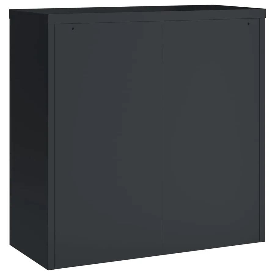 Classeur anthracite 90x40x90 cm acier - 6