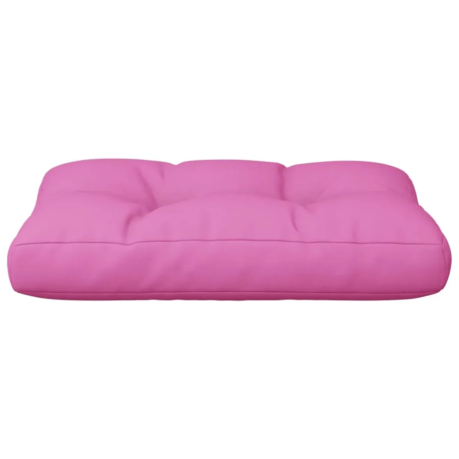 Coussin de palette Rose 50x40x12 cm tissu - 5