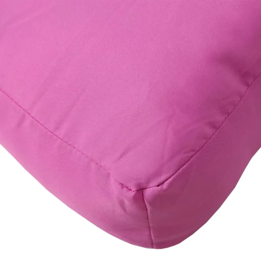 Coussin de palette Rose 50x40x12 cm tissu - 7