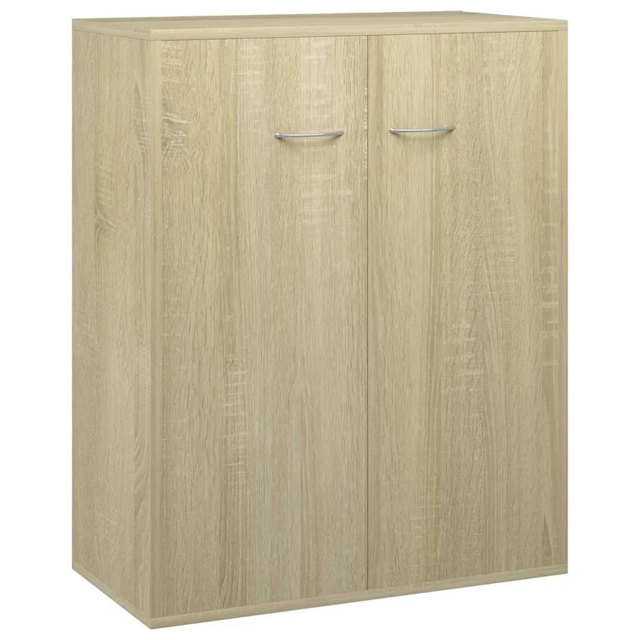 Buffet Chêne sonoma 60x30x75 cm Bois d'ingénierie - 2
