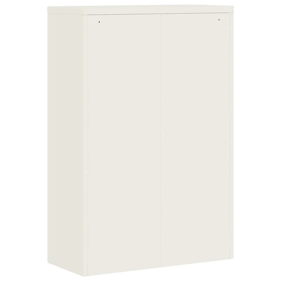 Classeur blanc 90x40x140 cm acier - 6