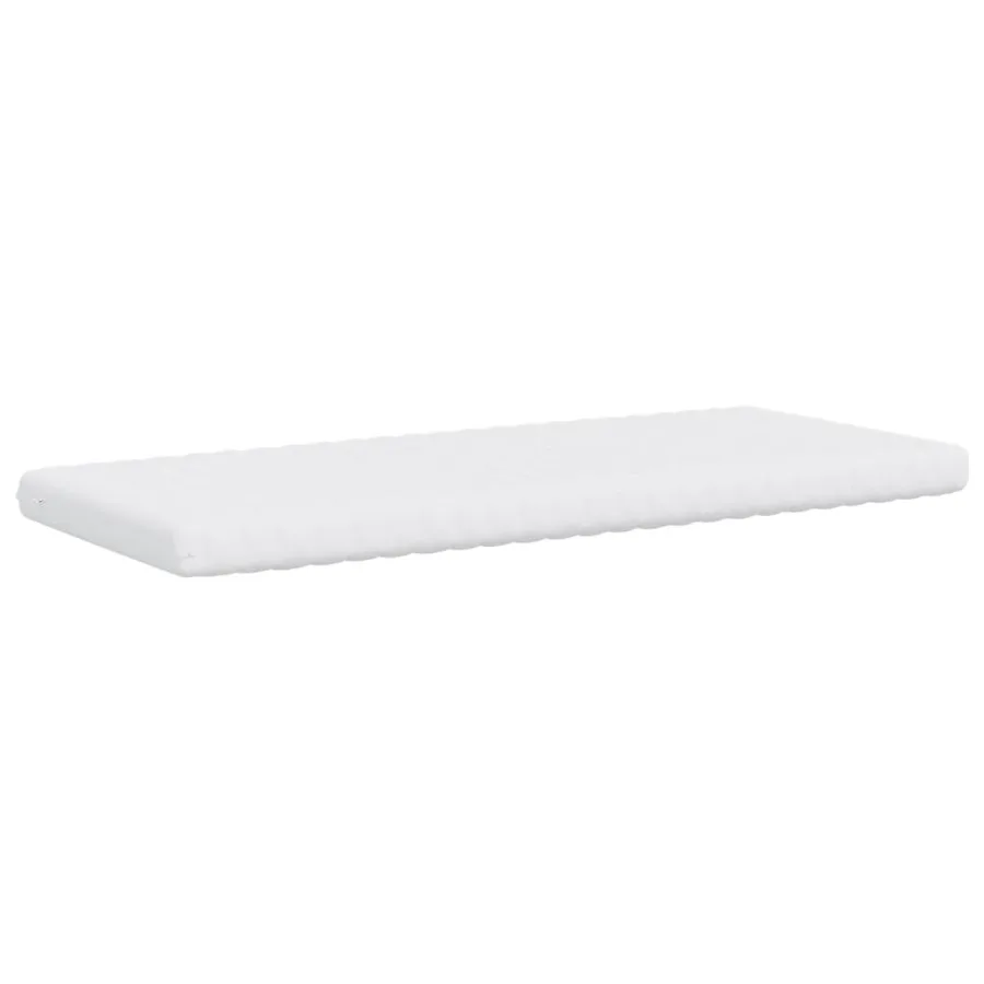 Matelas en mousse blanc 100x200 cm 7 zones dureté 20 ILD - 3