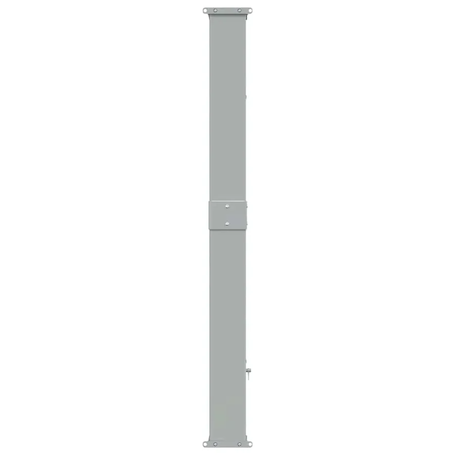 Auvent latéral rétractable de patio 140 x 300 cm Gris - 5