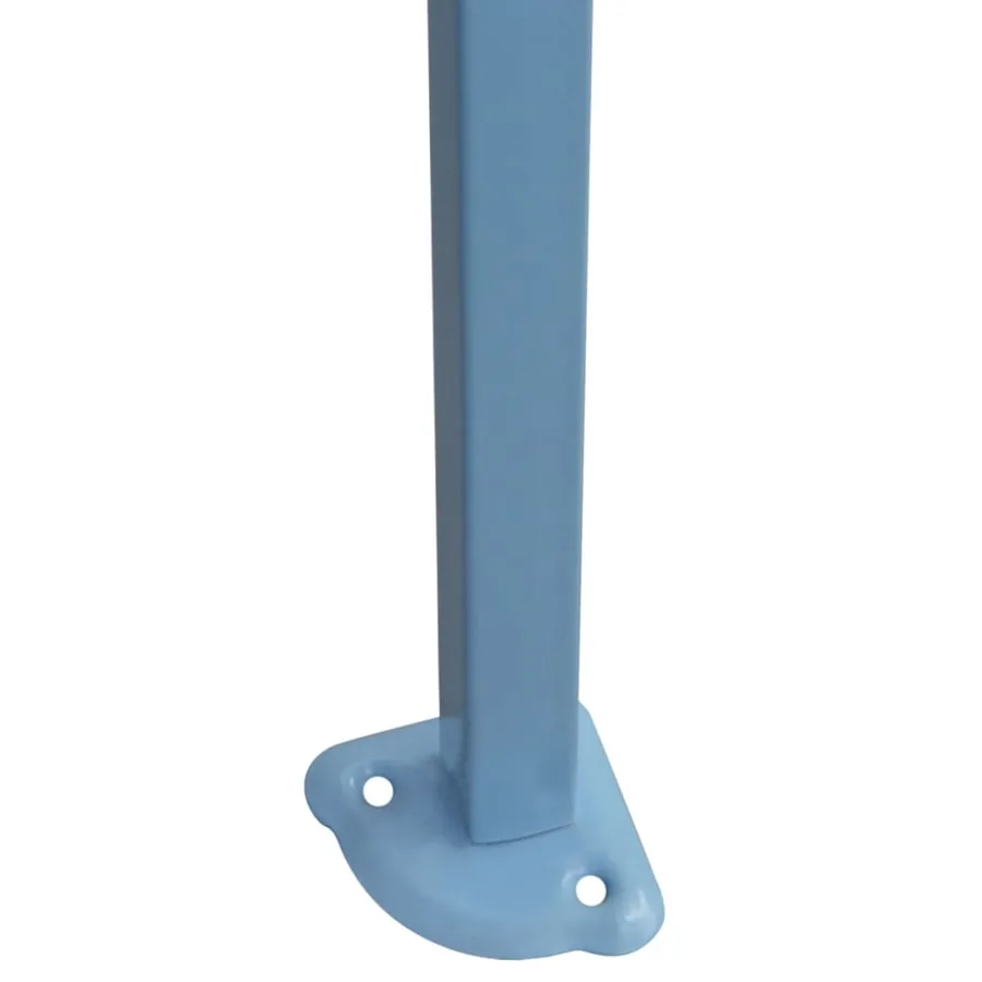 Tente pliable de réception avec 4 parois 3 x 4,5 m Blanc - 9