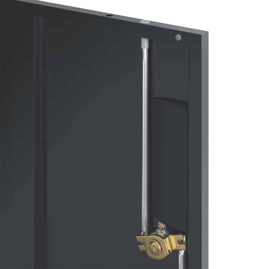 Classeur anthracite 90x40x40 cm acier - 7