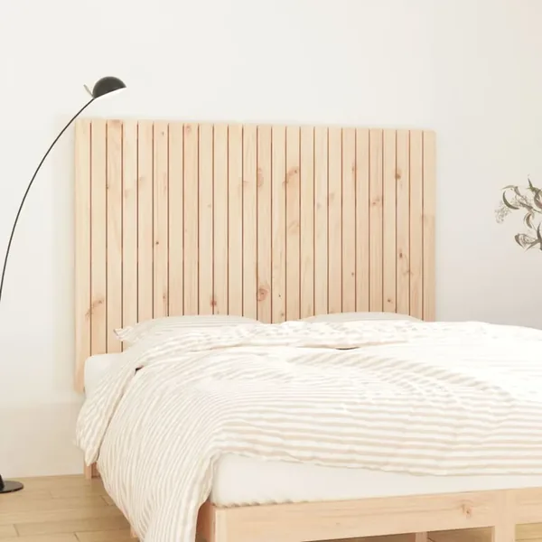 Tête de lit murale 159,5x3x110 cm Bois massif de pin