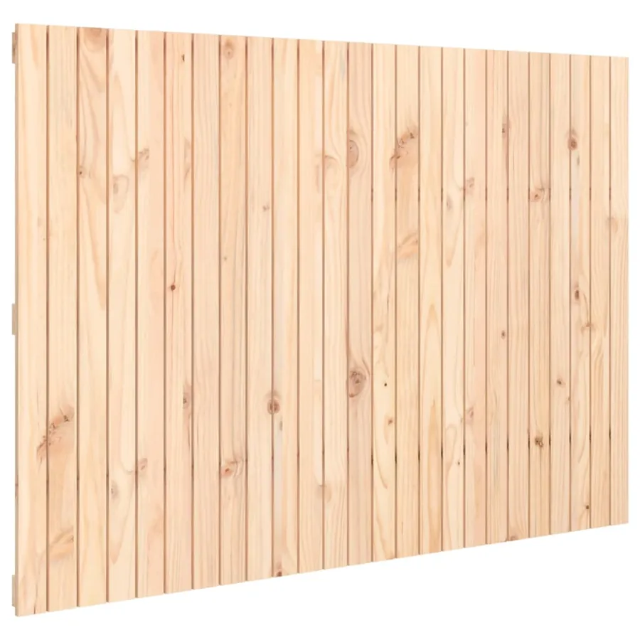 Tête de lit murale 159,5x3x110 cm Bois massif de pin - 2