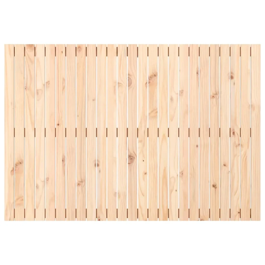 Tête de lit murale 159,5x3x110 cm Bois massif de pin - 4