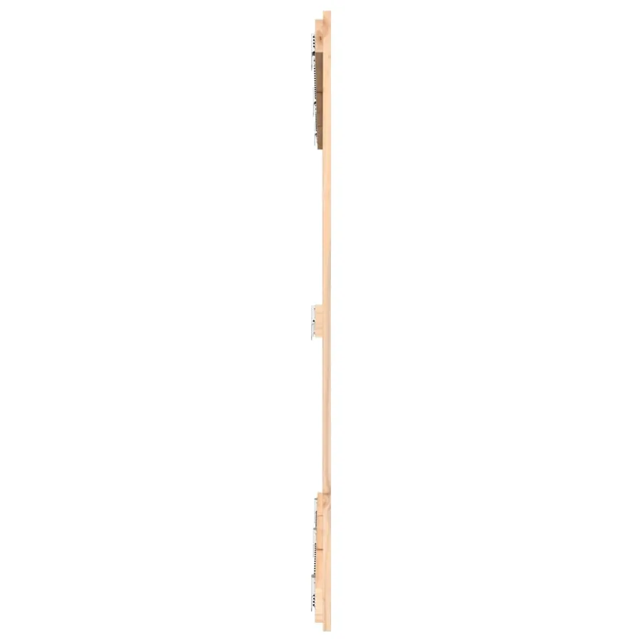 Tête de lit murale 159,5x3x110 cm Bois massif de pin - 5
