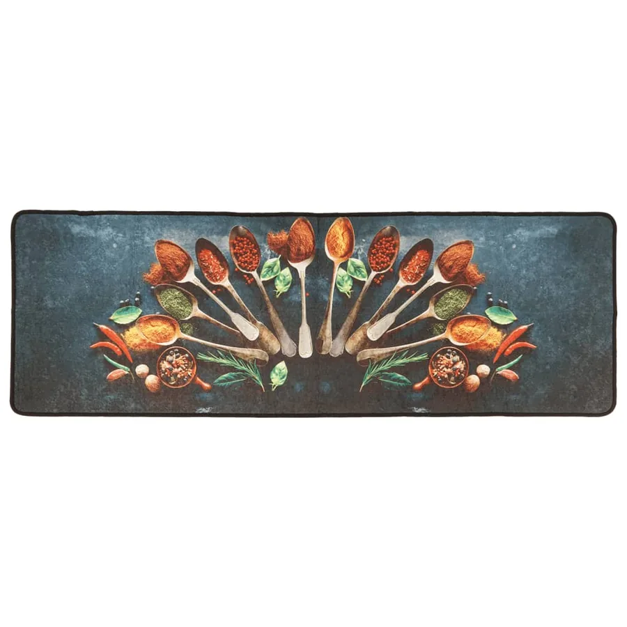 Tapis de cuisine multicolore 60x180 cm lavable - 2