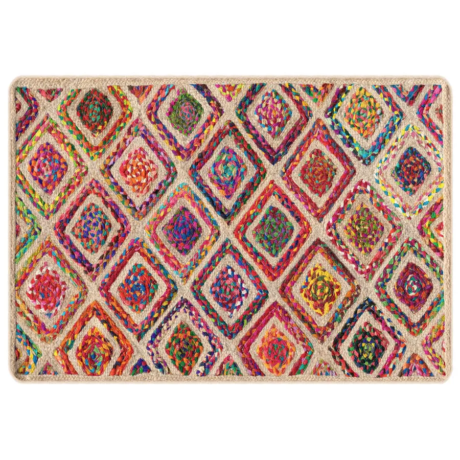 Tapis lavable multicolore 160x230 cm - 2