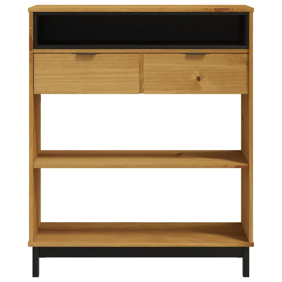 Table de bar FLAM 92x45x110 cm bois massif Pin - 5