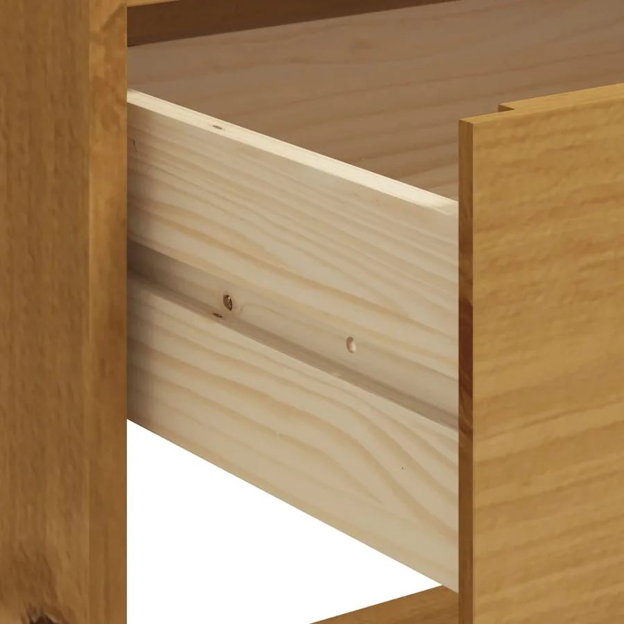 Table de bar FLAM 92x45x110 cm bois massif Pin - 8