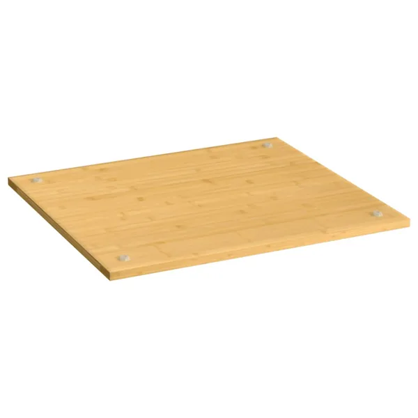 Couvercle de cuisinière 50x56x1,5 cm bambou