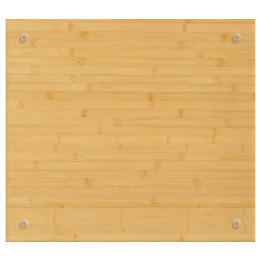 Couvercle de cuisinière 50x56x1,5 cm bambou - 2