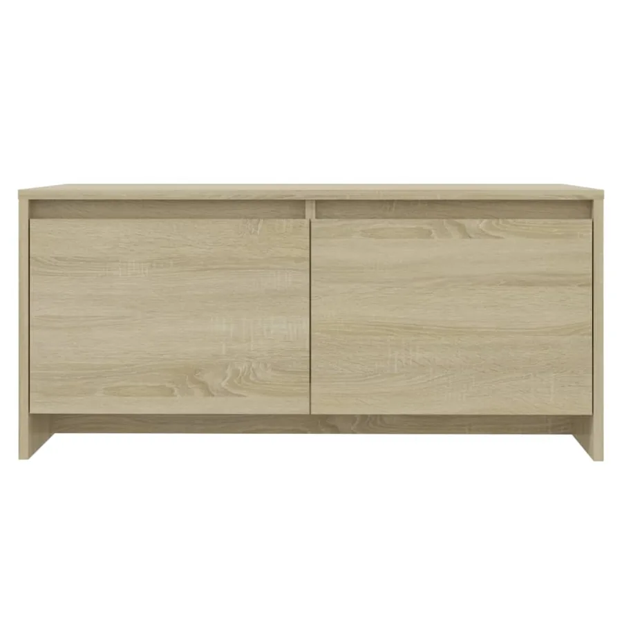 Table basse chêne sonoma 90x50x41,5 cm bois d'ingénierie - 5