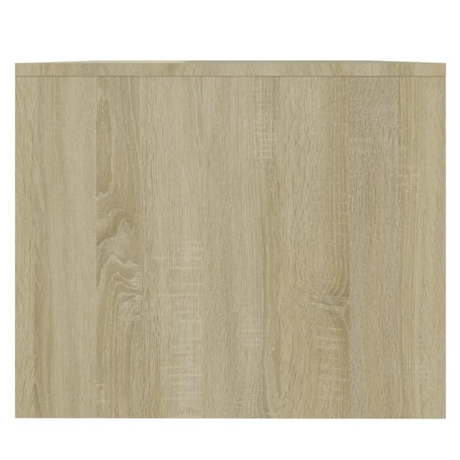 Table basse chêne sonoma 90x50x41,5 cm bois d'ingénierie - 6