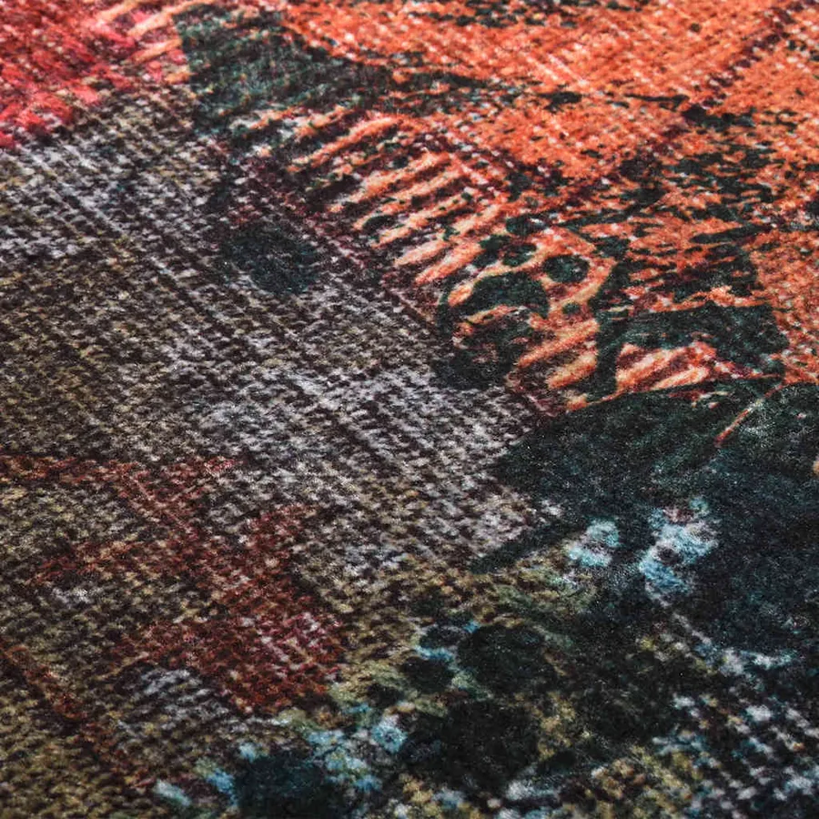 Tapis lavable Patchwork 120x180 cm multicolore - 4
