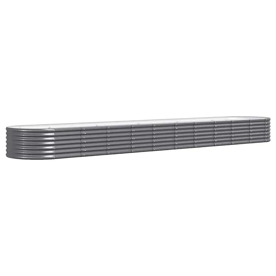 Lit surélevé de jardin Acier galvanisé Anthracite - 2
