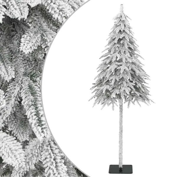 Sapin de Noël artificiel avec neige floquée 150 cm