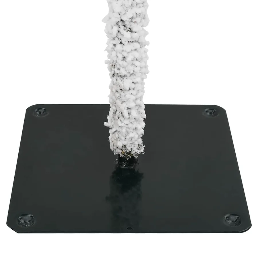 Sapin de Noël artificiel avec neige floquée 150 cm - 7