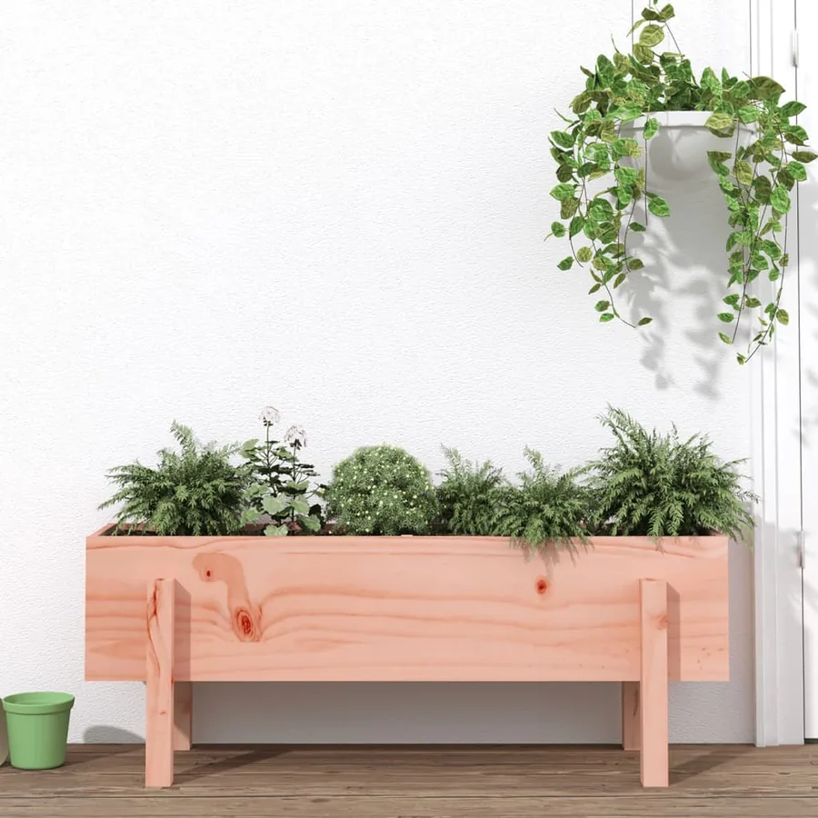 Lit surélevé de jardin 101x30x38 cm bois douglas massif