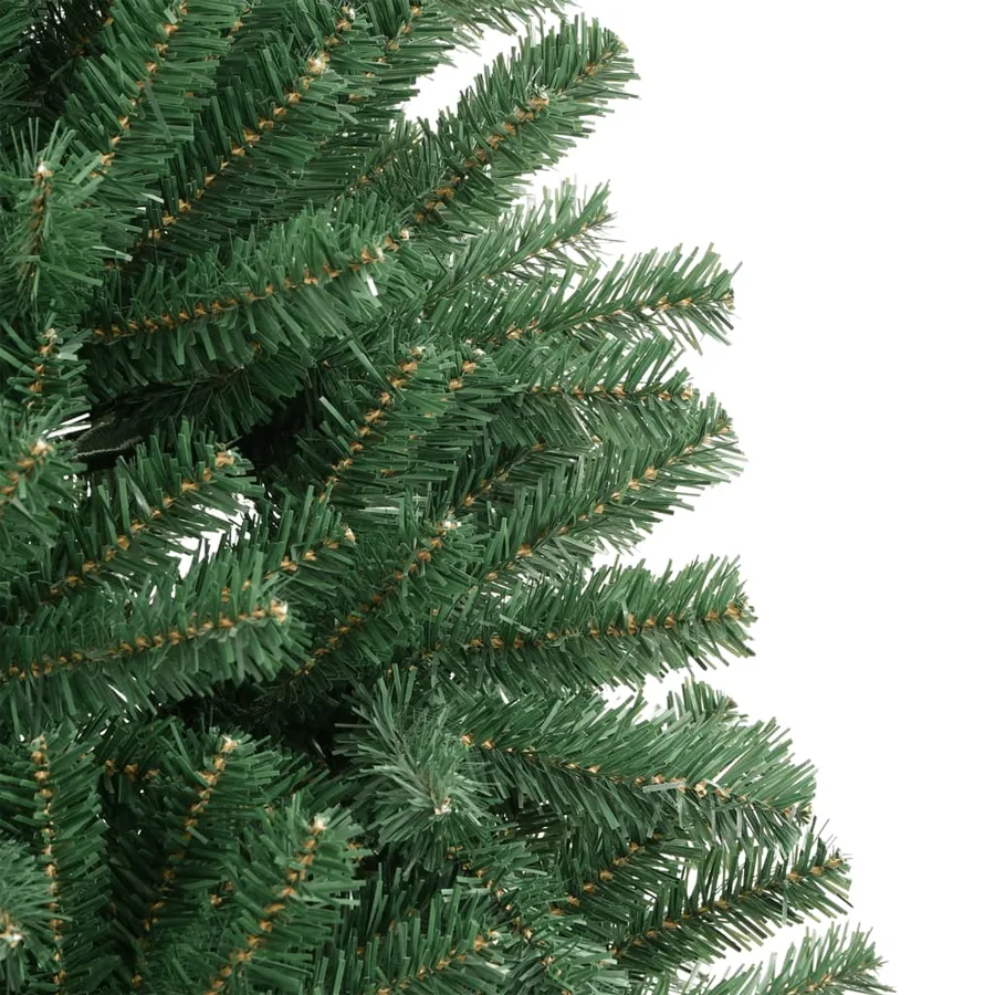 Sapin de Noël artificiel à charnières avec support vert 150 cm - 6
