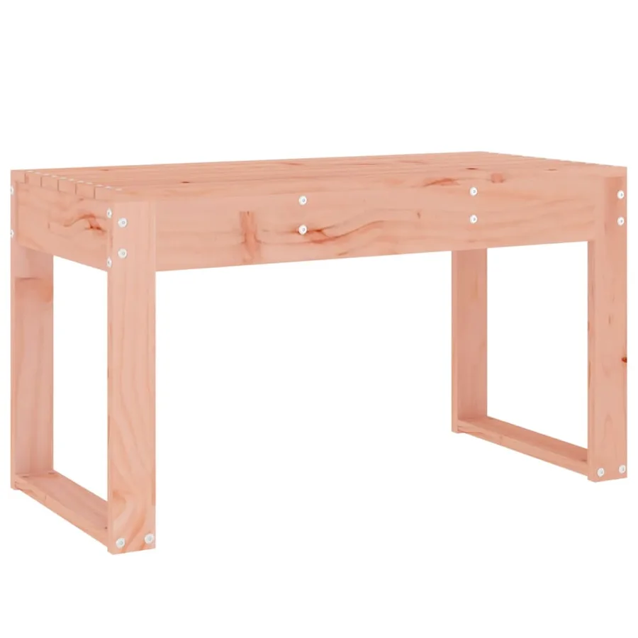 Banc de jardin 80x38x45 cm bois massif Douglas - 2