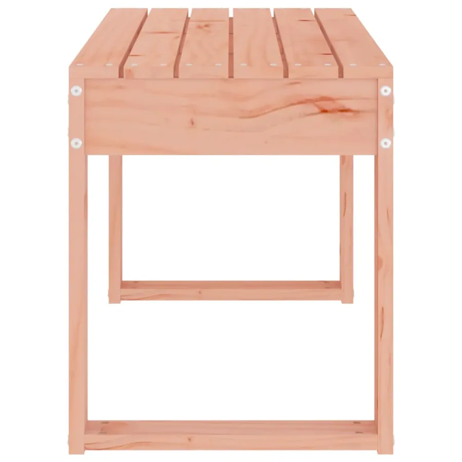 Banc de jardin 80x38x45 cm bois massif Douglas - 4