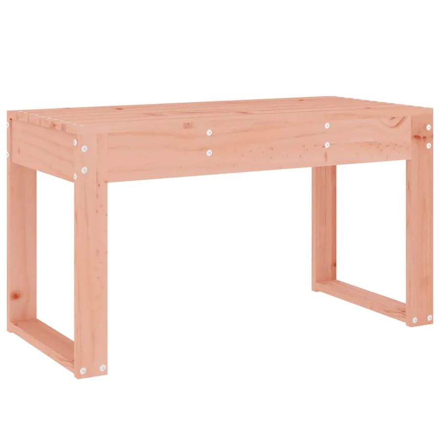 Banc de jardin 80x38x45 cm bois massif Douglas - 5