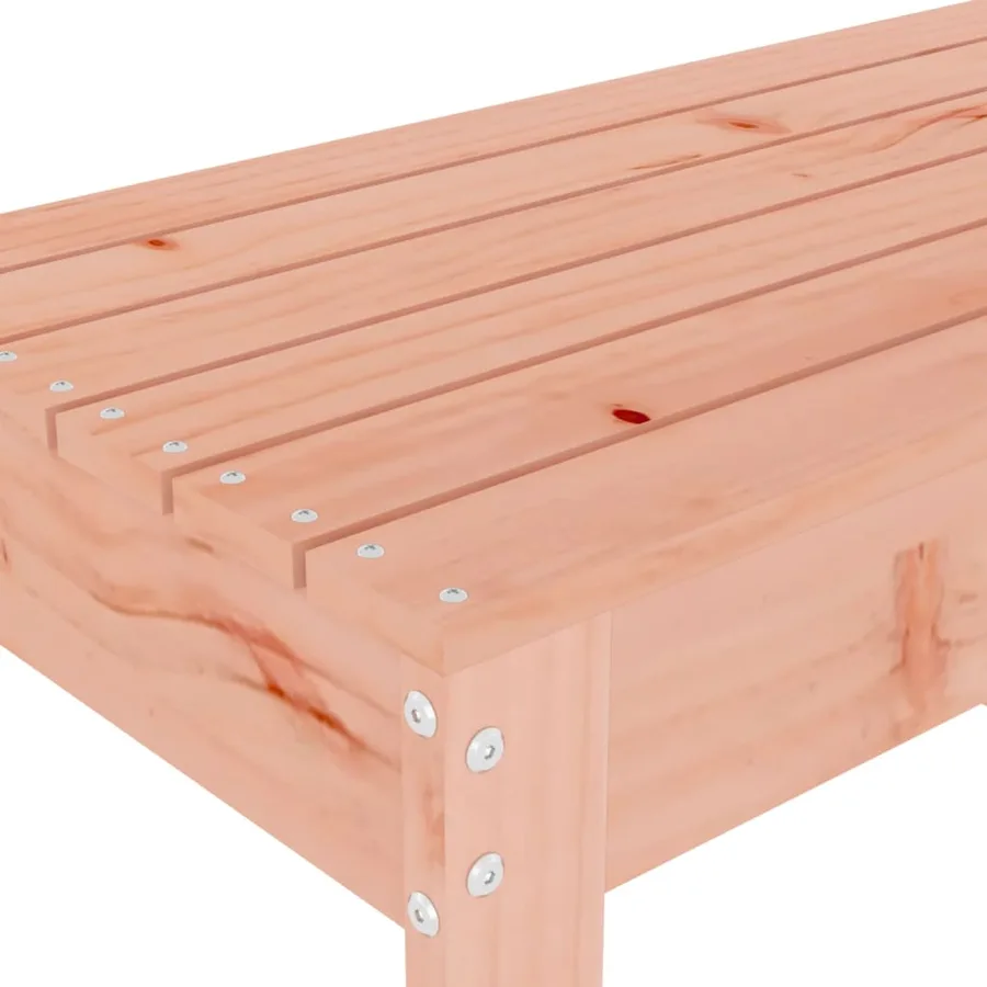 Banc de jardin 80x38x45 cm bois massif Douglas - 6