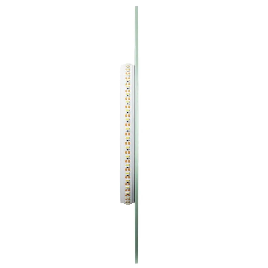 Miroir de salle de bain à LED 60x25 cm ovale - 7
