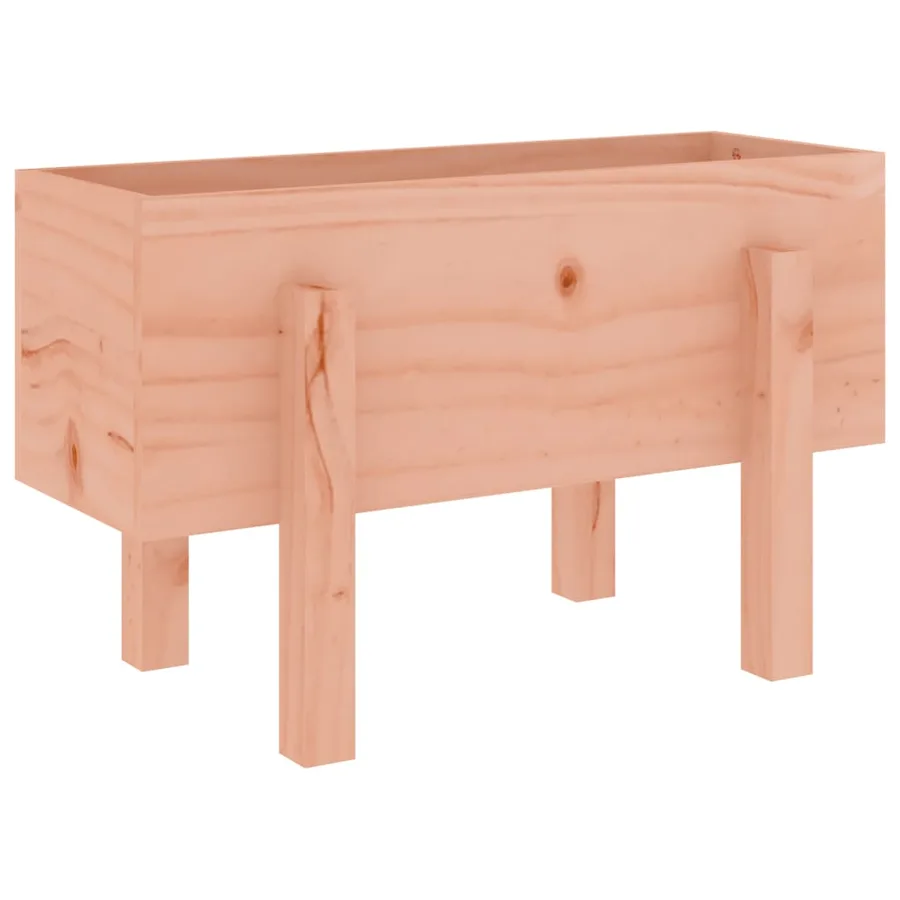 Jardinière 62x30x38 cm bois massif douglas - 2