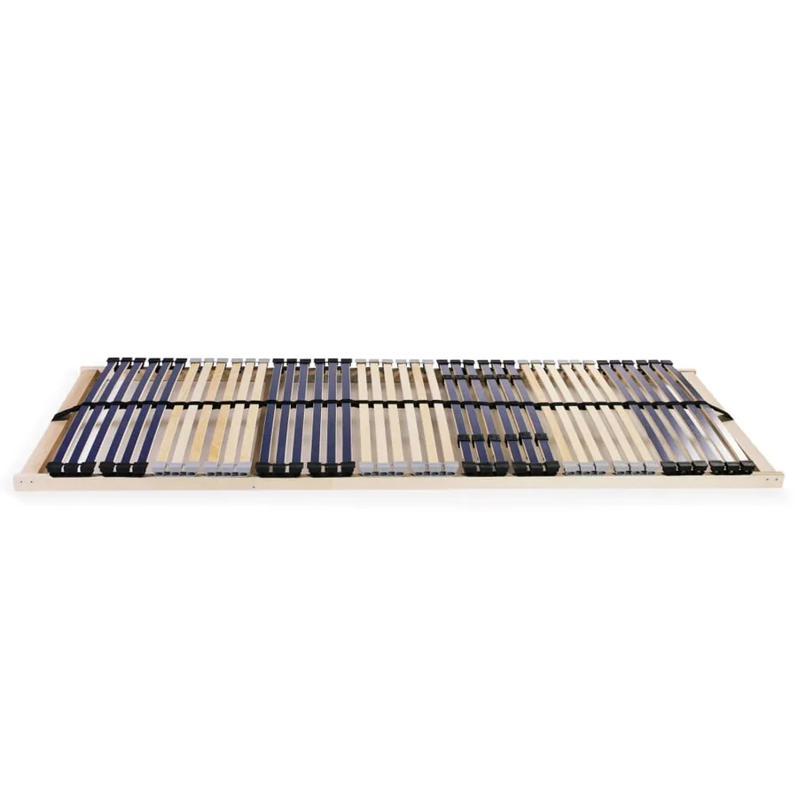 Sommier à lattes sans matelas avec 42 lattes 7 zones 90x200 cm - 2