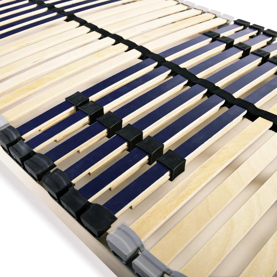 Sommier à lattes sans matelas avec 42 lattes 7 zones 90x200 cm - 5